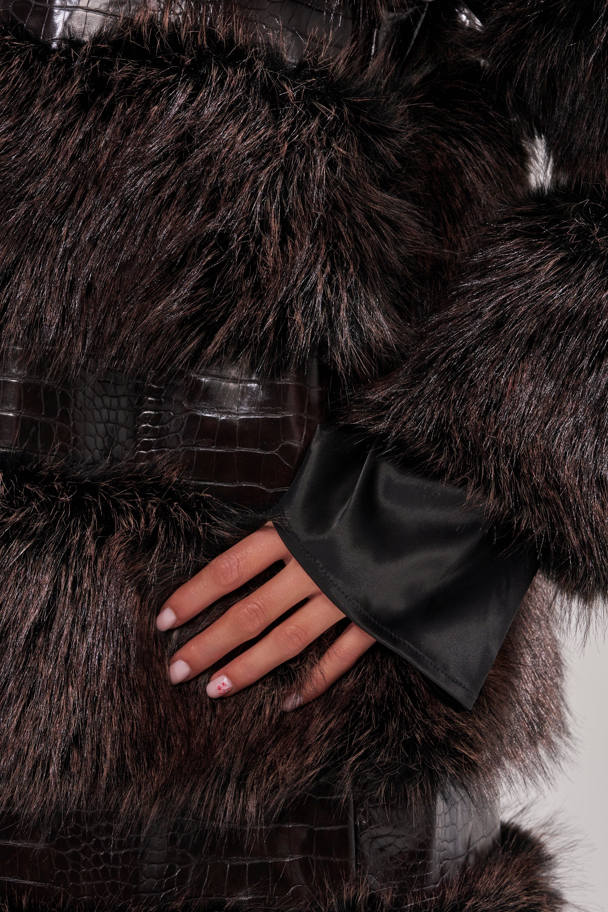 MOXIE FUR TRIM TRENCH