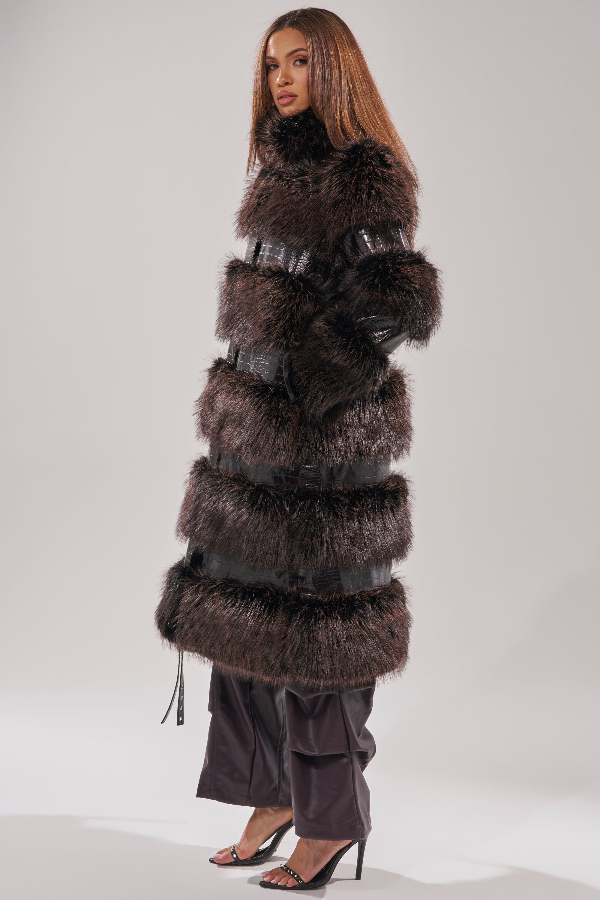 MOXIE FUR TRIM TRENCH