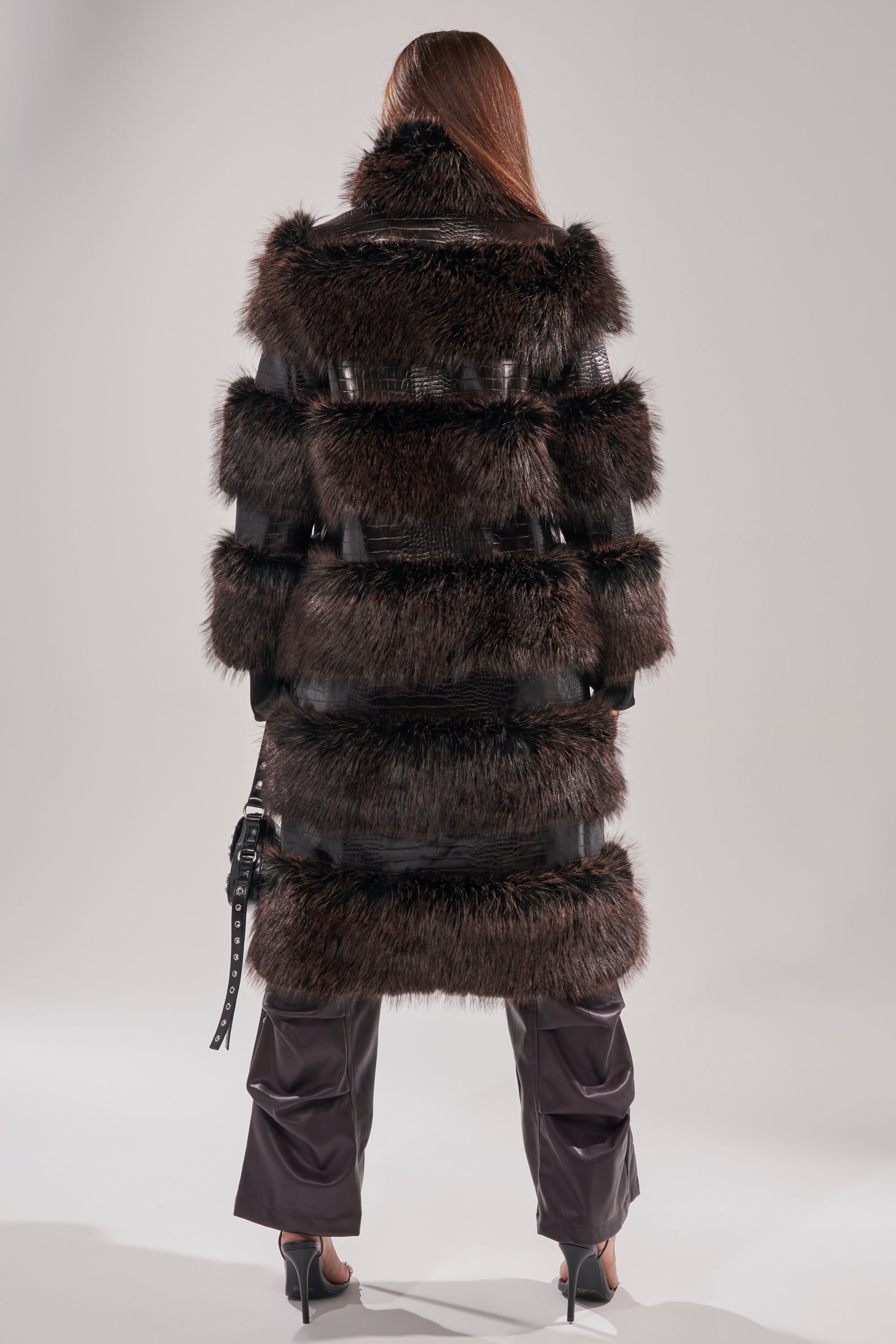 MOXIE FUR TRIM TRENCH