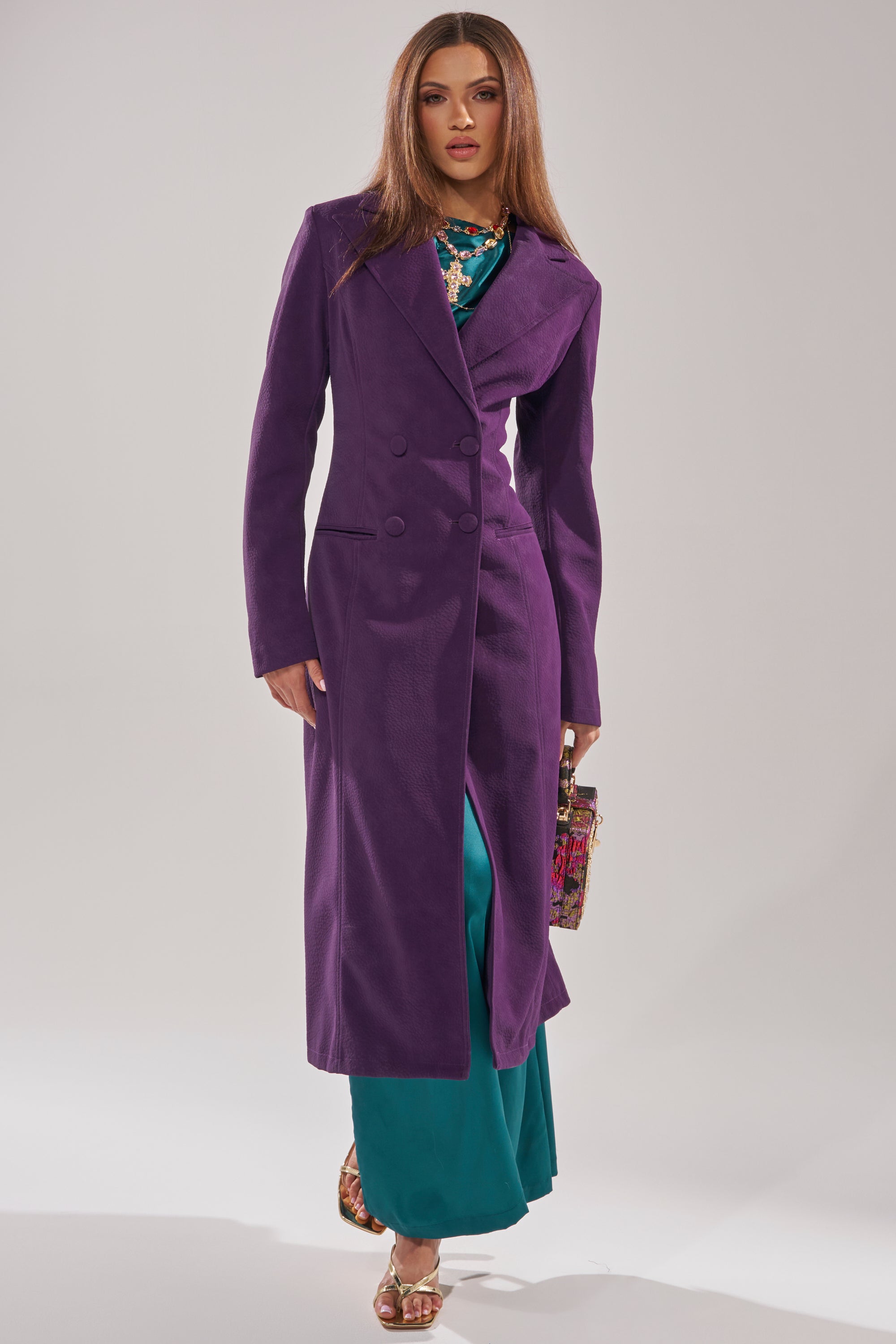 MAEVE SUEDE FEEL TRENCH