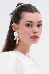 REGAL PEARL DROP EARRING