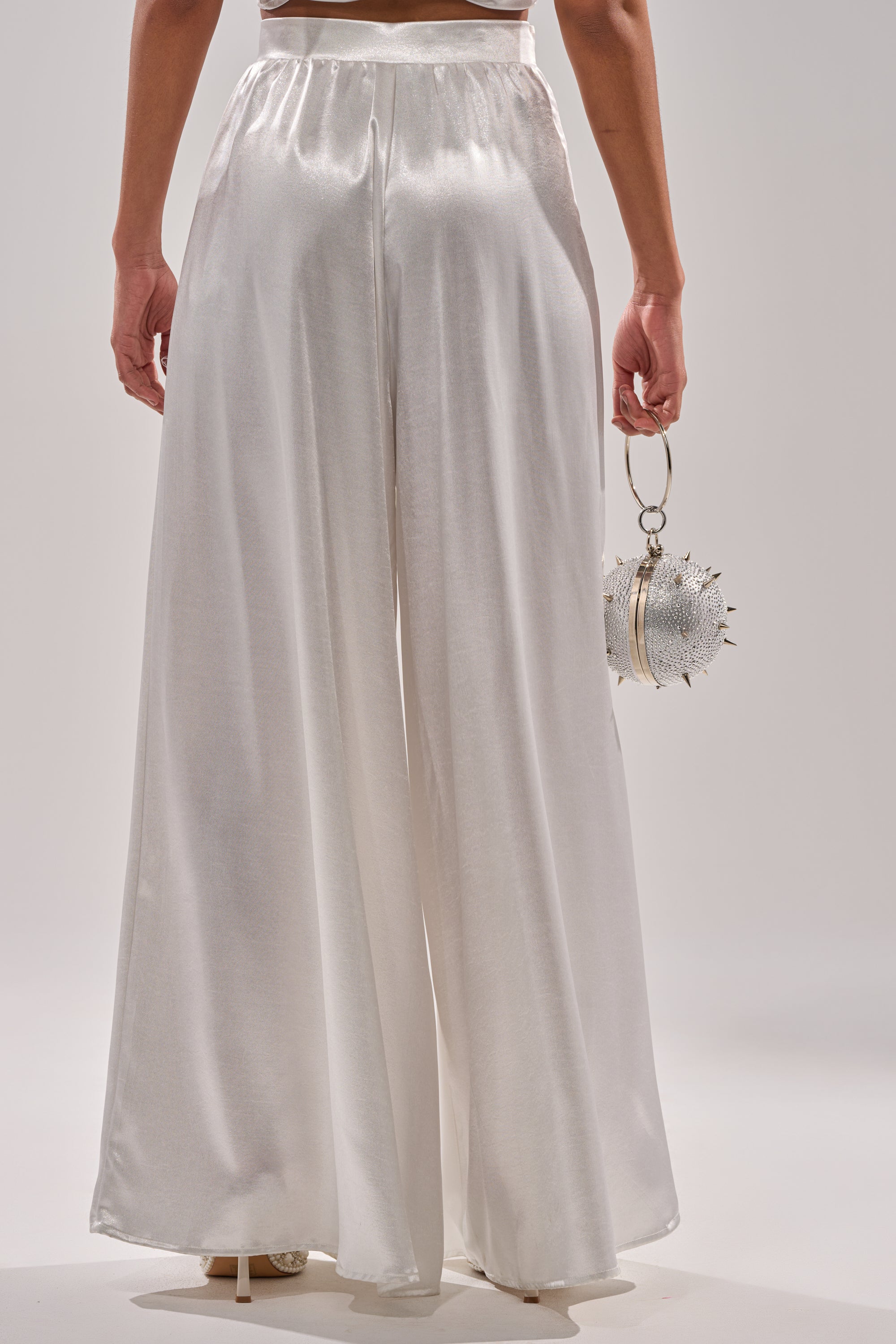 LEAVE ME ALONE SLINKY PALAZZO PANT