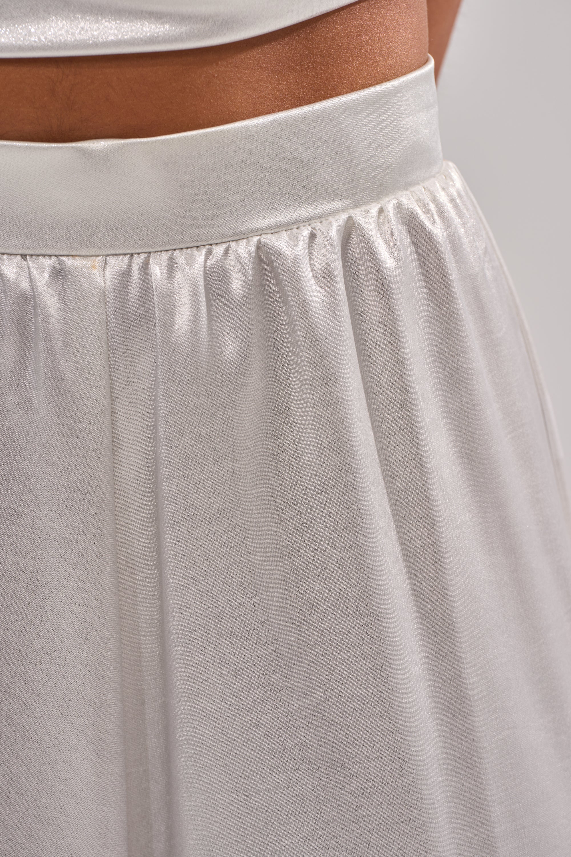 LEAVE ME ALONE SLINKY PALAZZO PANT