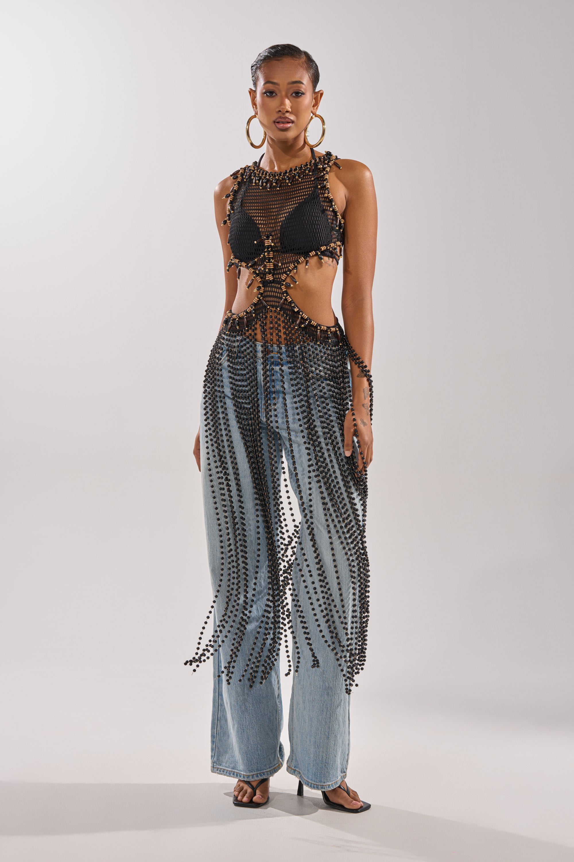 DRIP DRIP CROCHET BLOUSE