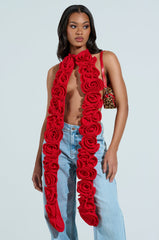 EXTREME LENGTHS ROSE NECKLACE