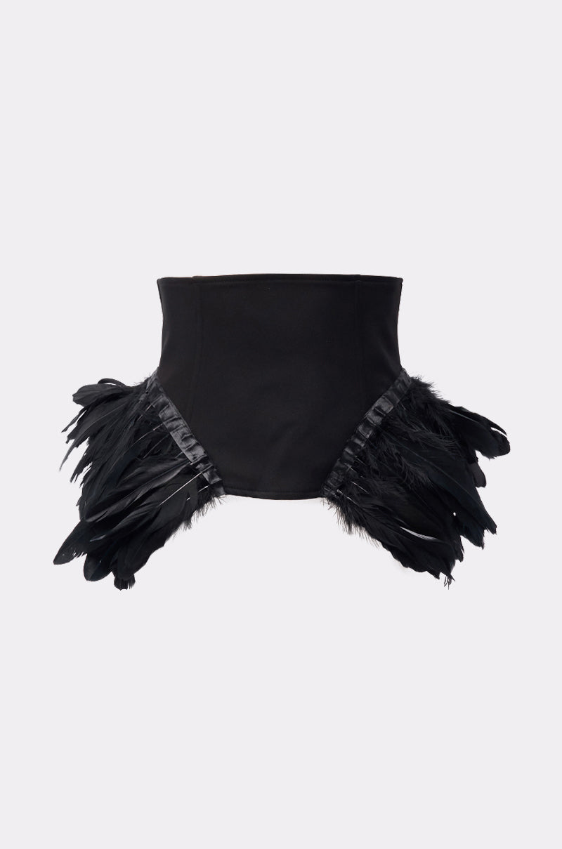 LIKE A SWAN FEATHER BELT