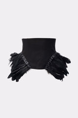 LIKE A SWAN FEATHER BELT
