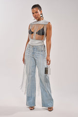 ARK SLEEVELESS CHAIN TOP