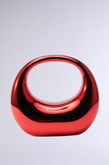 CHERRY ON TOP CHROME PURSE