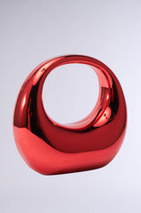 CHERRY ON TOP CHROME PURSE