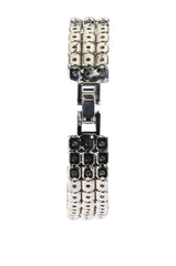 CZ TENNIS BRACELET IN SILVER