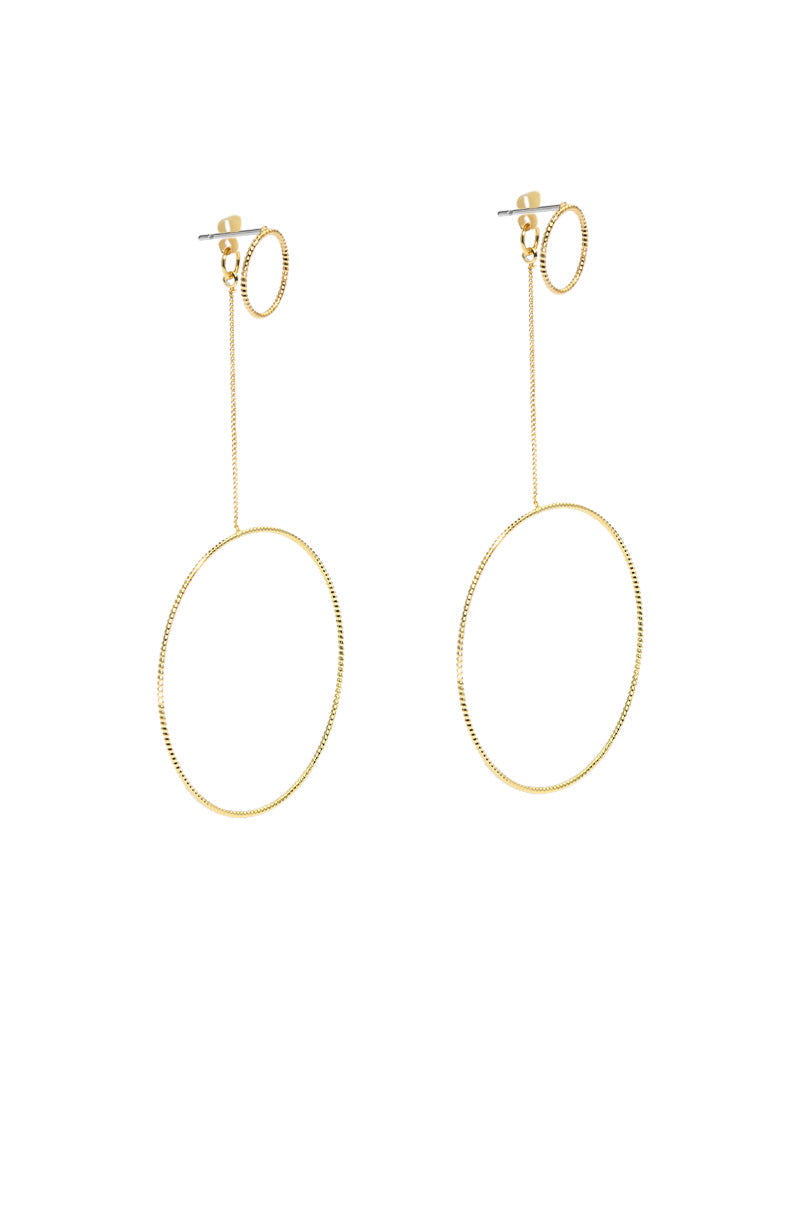 FULL CIRCLE MOMENT DANGLE EARRING