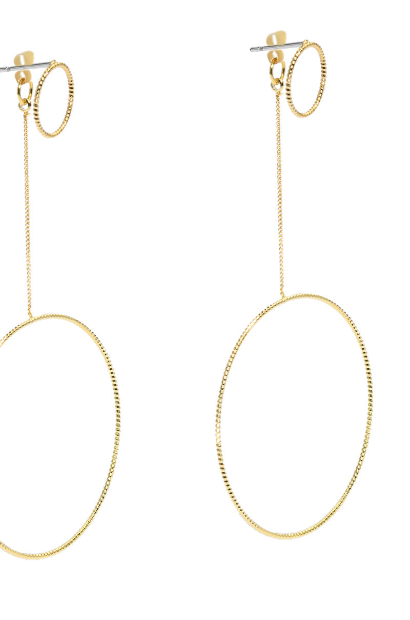 FULL CIRCLE MOMENT DANGLE EARRING