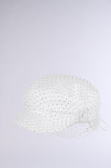 HERE FOR IT RHINESTONE HAT