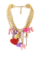 LUCKY AND CHARMED CHOKER