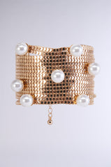 PEARL PERFECTION GOLD BRACELET