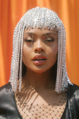 QUEEN OF FUCKING EVERYTHING RHINESTONE HEADDRESS
