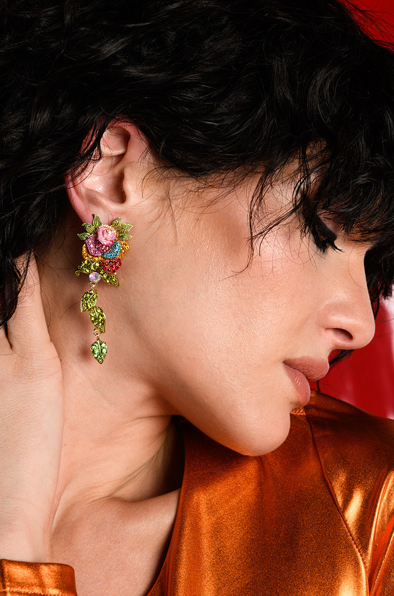 SUMMER GARDEN DANGLE EARRING